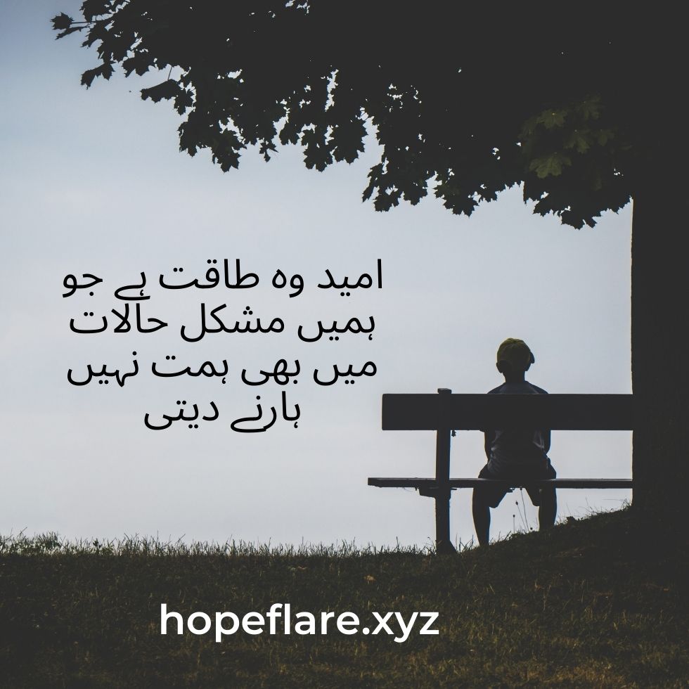 hope quotes in urdu